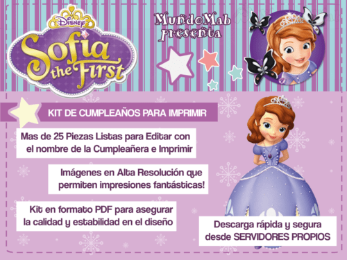 Invitacion Princesa Sofia