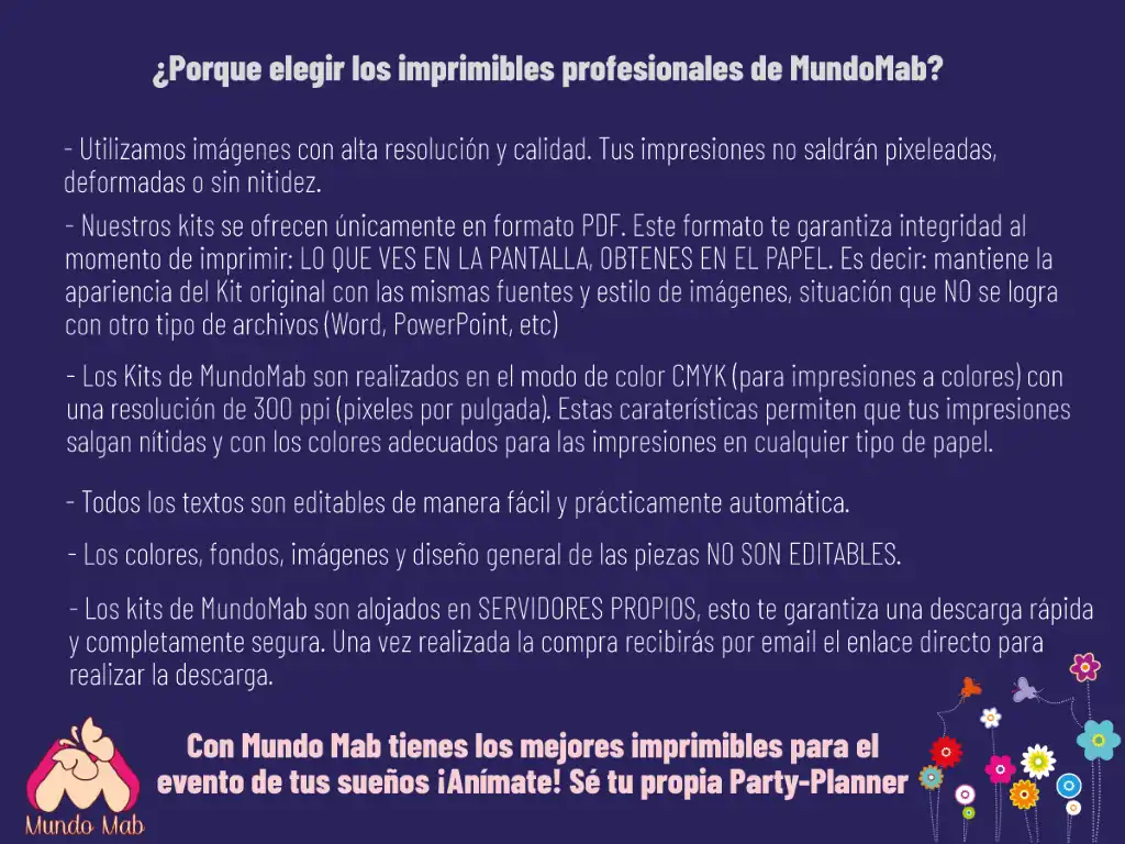 MundoMab | Invitaciones para imprimir